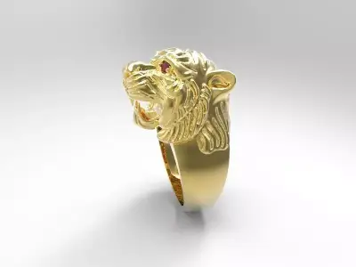 ANILLO TIGRE 3D model
