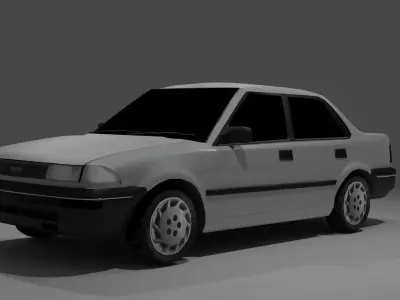 Lowpoly AE92 Low-poly 3D model