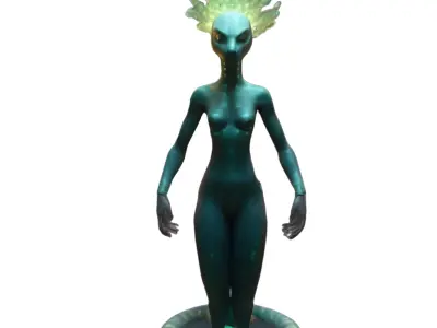 Mystical Beings Character Set 3D print model