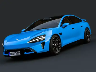 2024 XIAOMI SU7 MAX 3D model