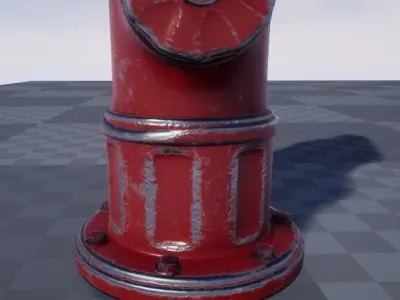 Fire Hydrant 3D model Free 3D model
