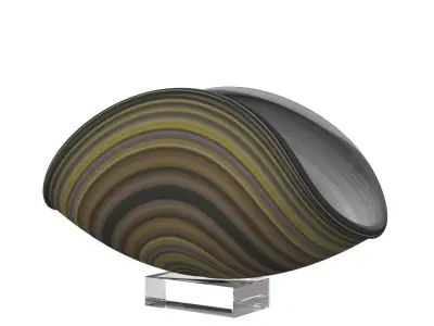 Shell Sculpture Artwork 3D model