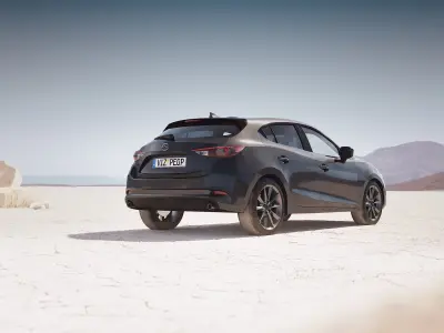 Small family sedan unbranded 3D model