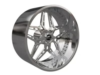 AMANI FORGED ARAGON ORIGINAL FORGED WHEEL 3D MODEL 3D print model