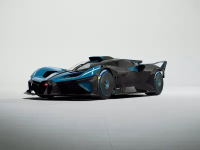  2024 Bugatti Bolide 3D model