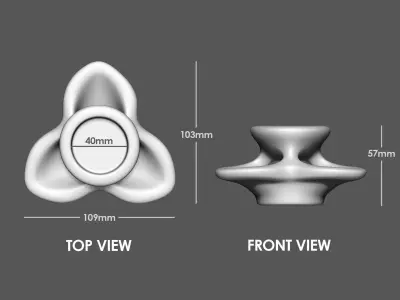 Candle Holder 3D print model