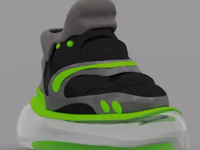 sport shoe Low-poly 3D model buy