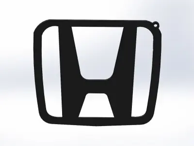 Honda logo 3D print model