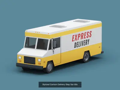 Stylized American Cars  Pack