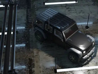 Jeep Wrangler 3D model get