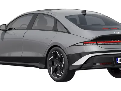 Hyundai IONIQ 6 2025 3D model