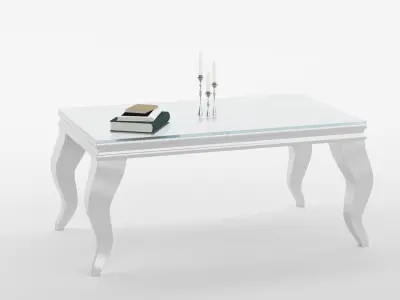 Coffee Table Set 01 3D model