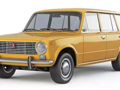 VAZ Lada 2102 1971 3D model