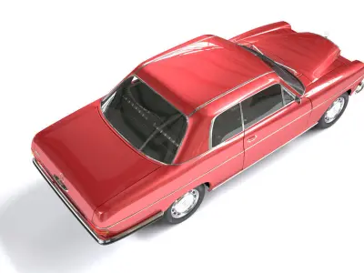 Mercedes Coupe W114 240D 3D model