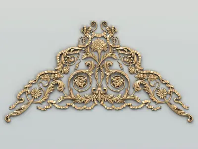 Corner decor 022  3D model