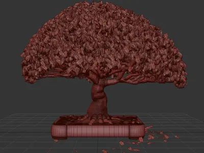 Bonsai 03 - PBR - Midpoly - HQ 3D model