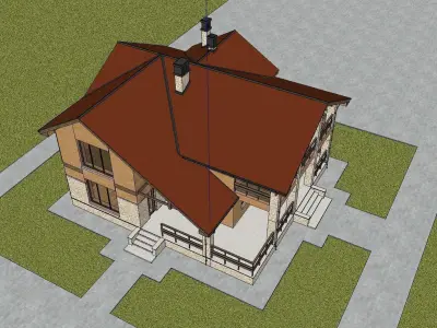 Regal-Luxury-Villa Area-068 3D model