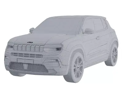 Jeep Avenger 3D model