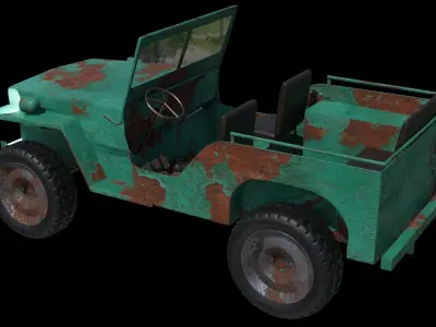 Jeep Willys 3D model