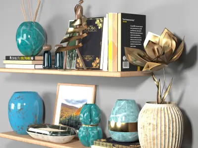 decorative set Rokviz A 3D model