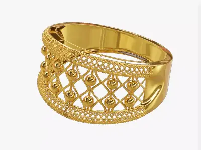 Luxary Ring 3D print model