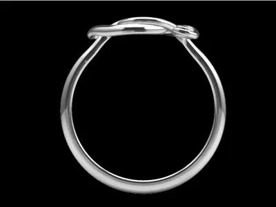 Ring for women Galaxy Free 3D print model