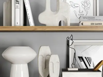 decorative set Vol013 3D model