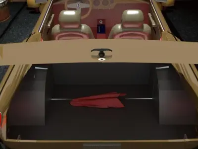 Mechanic Washing garage  3D model