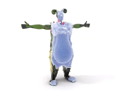 Pink Peony model pack Low-poly 3D model