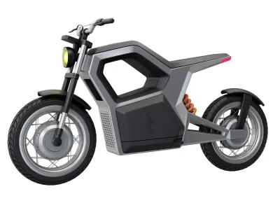 Electro Motorcyle 3D model