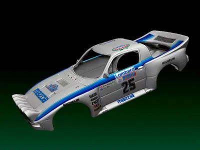 Mazda RX-7 3D print model