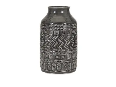 Gray Ceramic Floor Vase  3D model