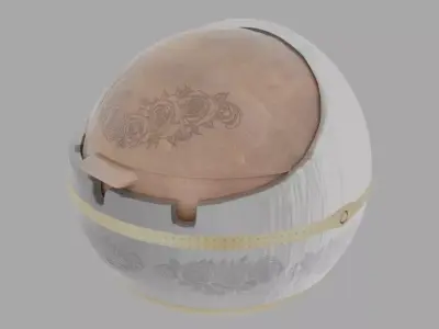 Ashtray Antique Model 3D model