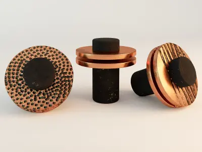 Luxury hardware Low-poly 3D model