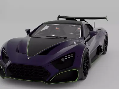 Zenvo TSR-S 3D model