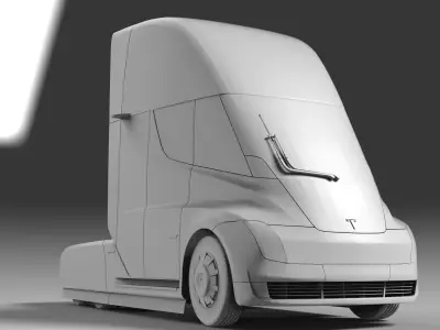 Tesla Semi Truck 3D model
