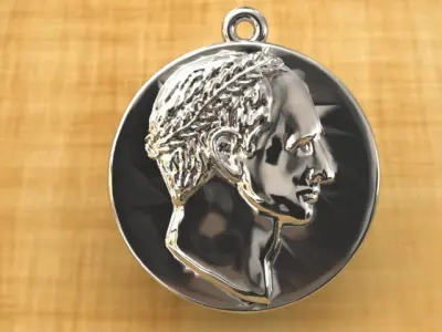 Ceaser jewel pendant 3d  3D model