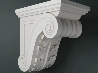 Corbel 003 - Roman - Classical 3D model