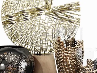 Decor set 60 3D model