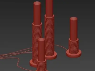 Diesel Tool Table lamp 3D model