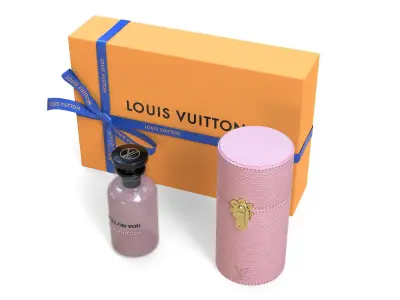 Louis Vuitton LV Travel Spell On You Parfum set Low-poly 3D model