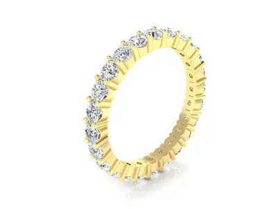 Ring M20 The luxury female ring with gems wedding 3D print model