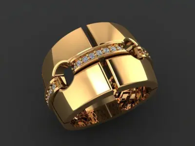 goldo ring  3D print model