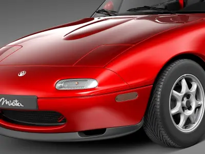 Mazda MX-5 Miata 1989-1997 3D model