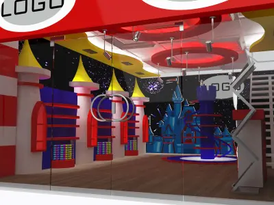  Merchandise Store Supermarket a62 3D model