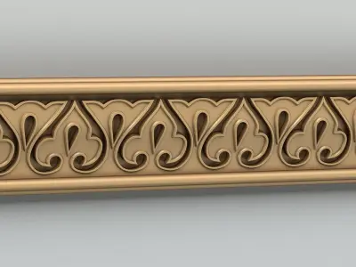 Decorative Moldings collection 02 3D model