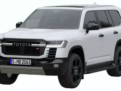 Toyota Land Cruiser 300 GR Sport 3D model