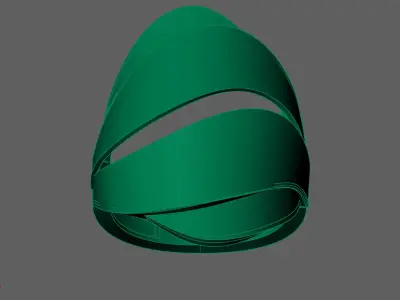 Plain Ring Women Ready STL 3DM Models Womens Rings 3D models 3D print model 40