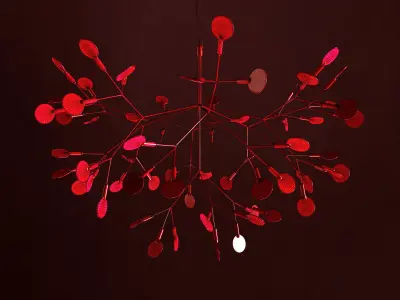 Chandelier Moooi Heracleum II 3D model