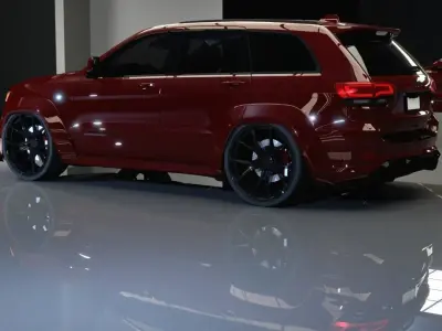 Jeep Grand Cherokee Trackhawk 2021 Bodykit 3D model